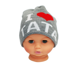 Baby hat with the word dad CZ 160A