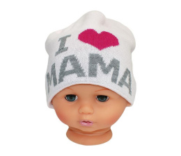 Baby hat with the word mom PART 161D