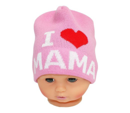 Baby hat with the word mom CZ 161E