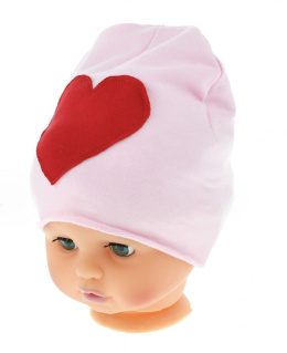 Baby Mütze, ein Geschenk zum Valentinstag, Herzen
