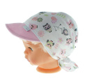 Handkerchief, children with a spring summer visor