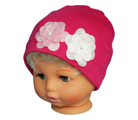 Bawełniana wiosenno jesienna czapka dziecięca