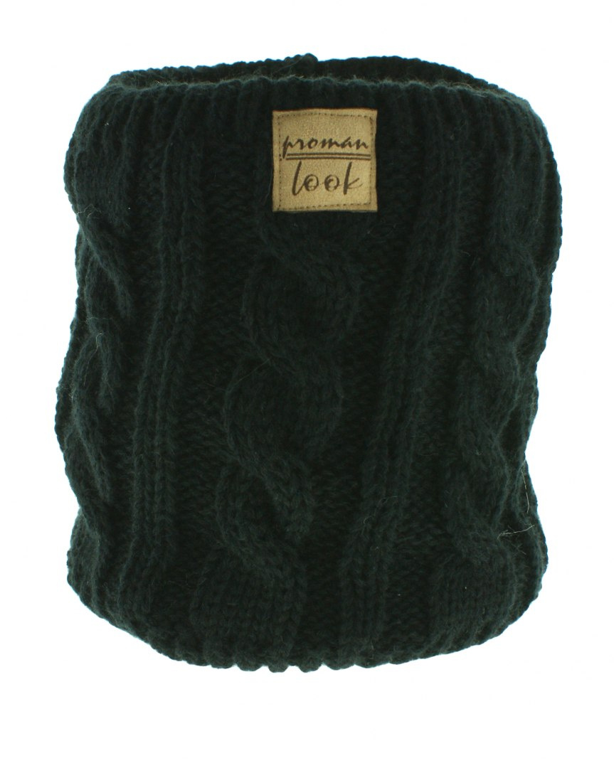 Hat chimney insulated set pompon hit Hat chimney insulated set pompon hit