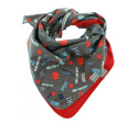 2 pak scarf, handkerchief on the head and neck