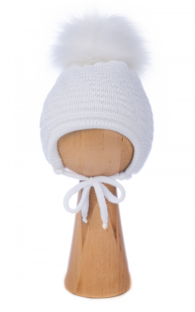Baby hat with a scarf CZ + S 015 Baby hat with a scarf CZ + S 015