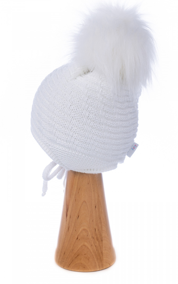 Baby hat with a scarf CZ + S 015 Baby hat with a scarf CZ + S 015