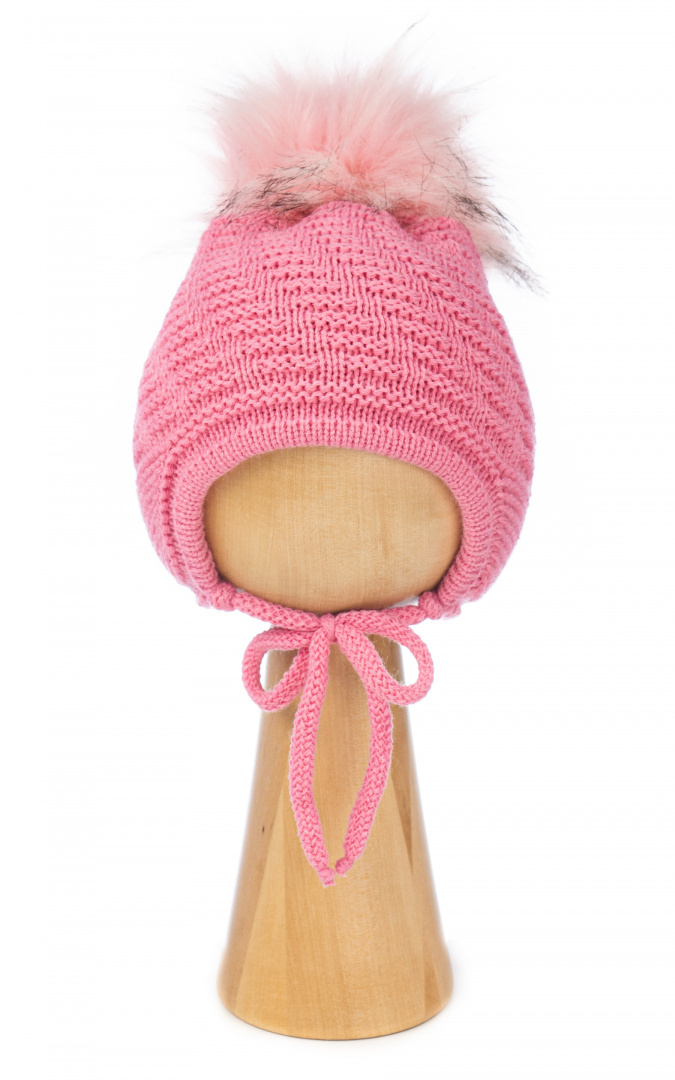Baby hat with a scarf CZ + S 015C Baby hat with a scarf CZ + S 015C