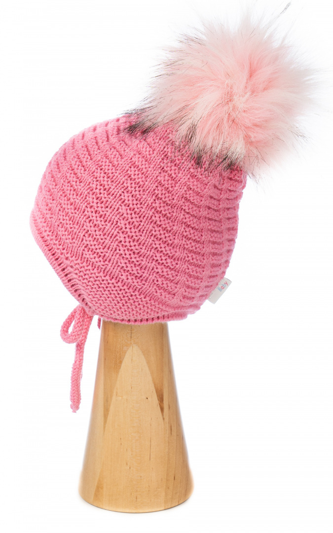 Baby hat with a scarf CZ + S 015C Baby hat with a scarf CZ + S 015C
