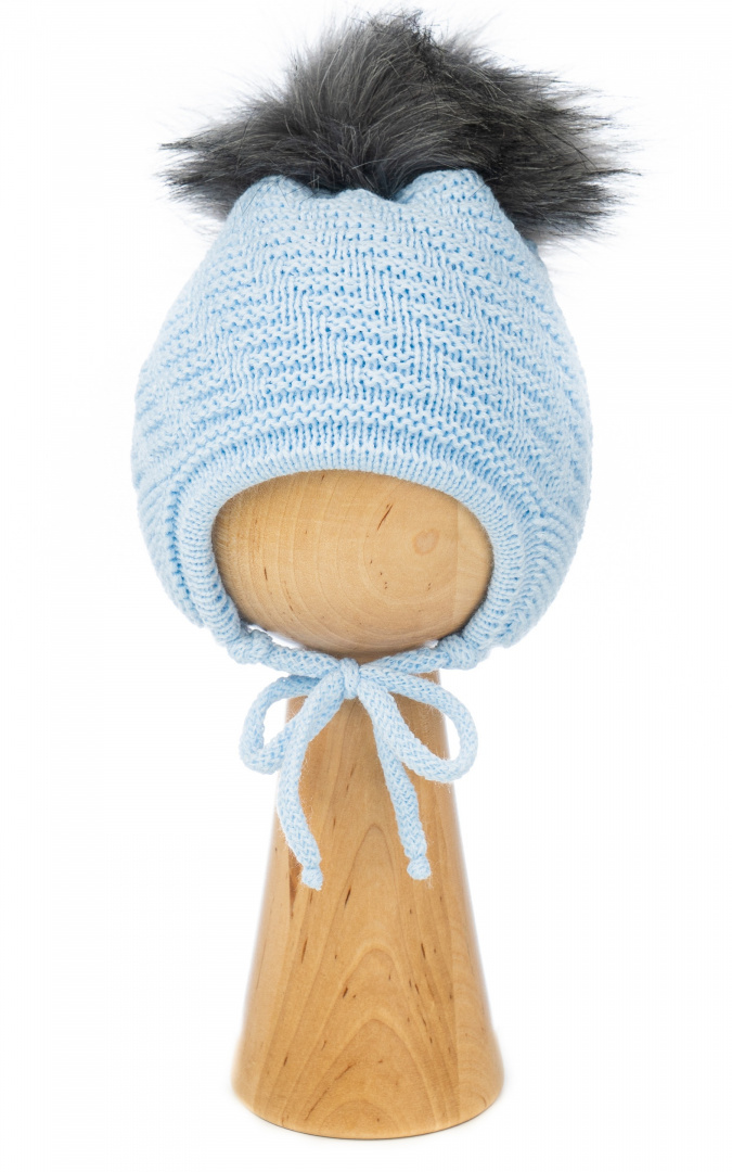 Baby hat with a scarf CZ + S 015F Baby hat with a scarf CZ + S 015F