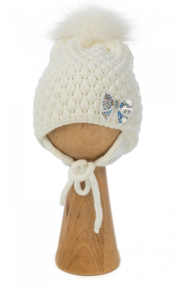 Baby hat with a scarf (CZ + S 123D)
