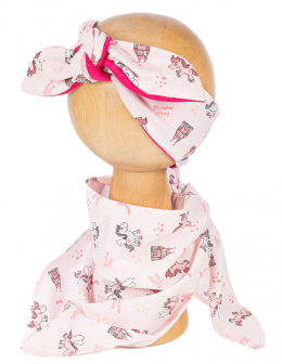 2-Pack headband + handkerchief on the head and neck