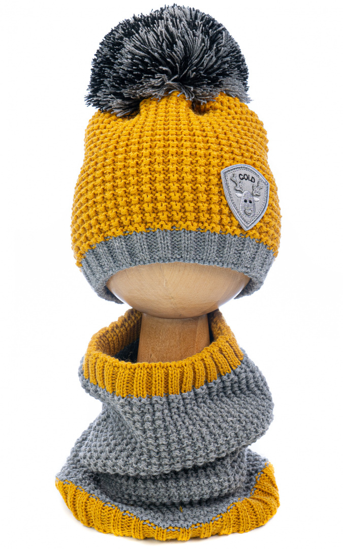 Kids hat with fireplace CZ + k 046F Kids hat with fireplace CZ + k 046F