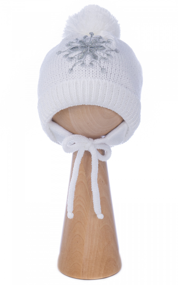Baby hat with a scarf (CZ + S 001B) Baby hat with a scarf (CZ + S 001B)