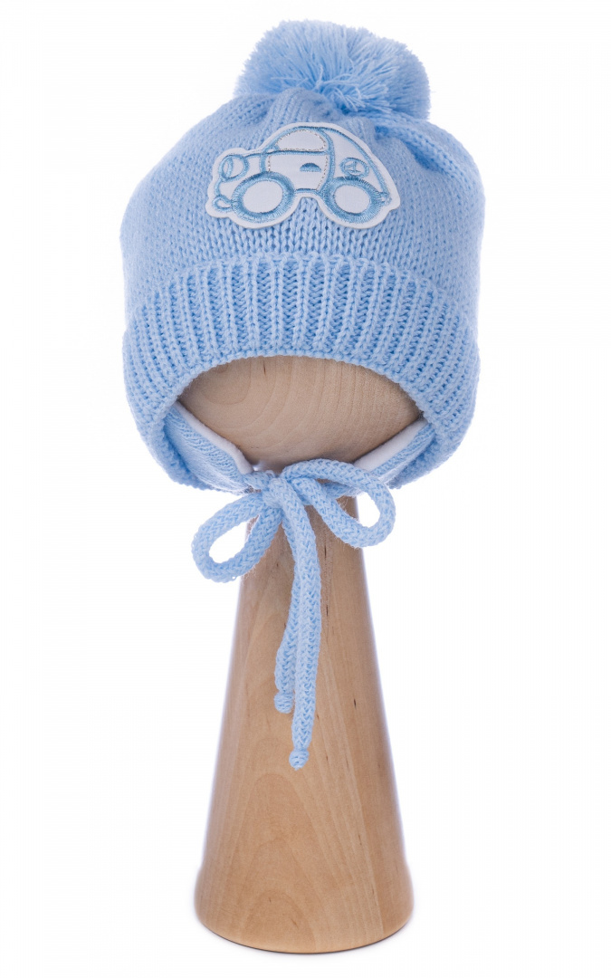 Baby hat with a scarf (CZ + S 001C) Baby hat with a scarf (CZ + S 001C)