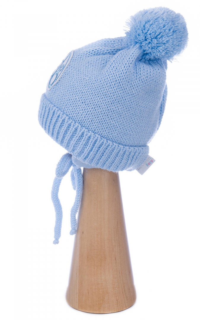 Baby hat with a scarf (CZ + S 001C) Baby hat with a scarf (CZ + S 001C)
