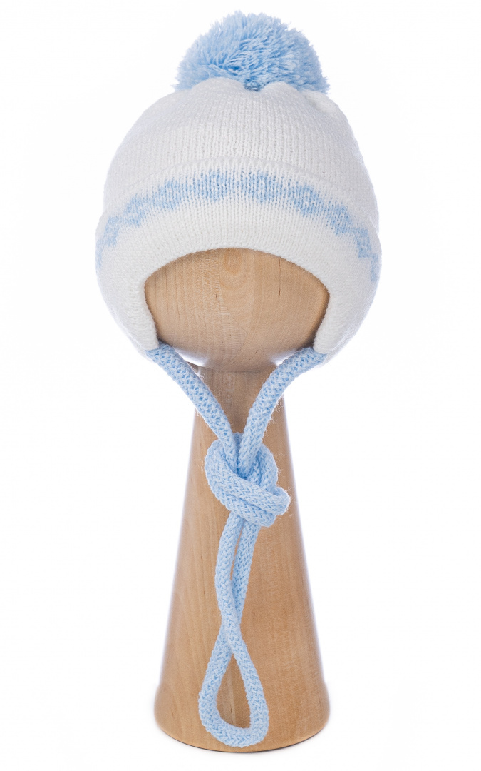 Baby hat with a scarf (CZ + S 006C) Baby hat with a scarf (CZ + S 006C)