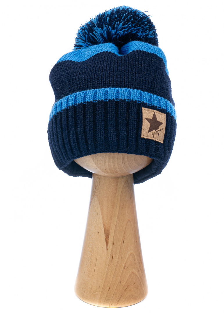 Hat with a scarf for a little boy Hat with a scarf for a little boy